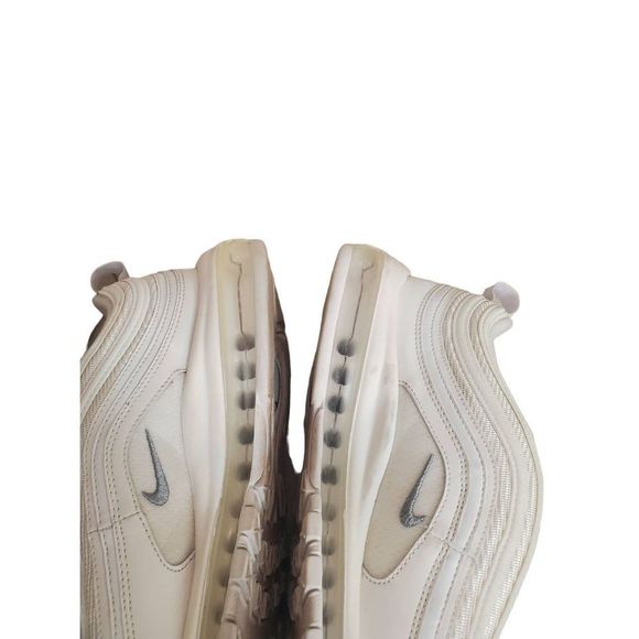 Nike Men's White Air Max 97 Lace-Up Casual Athletic Sneaker Shoes Size 11 - Picture 9 of 12